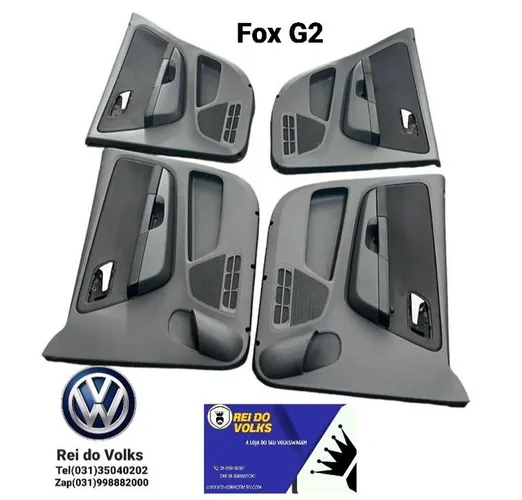 Forro de porta original VW do Fox 2011 a 2022 seminovo original