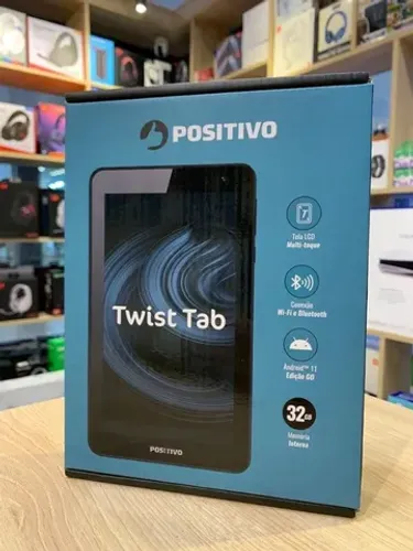 Tablet Positivo Twist Tab Android 11 Go 32GB Tela LCD 7¨Cinza Loja Física