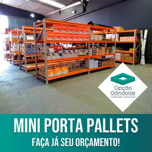 Mini Porta Pallets A Pronta Entrega >> Direto da Fábrica