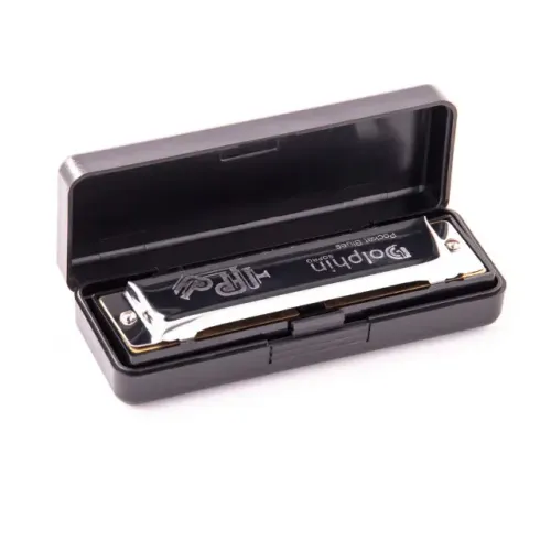 Gaita Diatônica Doolphin Pocket Blues 20 Vozes - GU0064