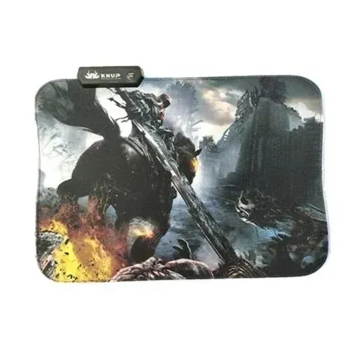 Mouse Pad Gamer Rgb Luz Led Kp-S012 Black Dragon 350X250 Loja Coimbra Computadores Entrega