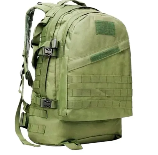 Mochila militar escolar 40 Litros cor verde