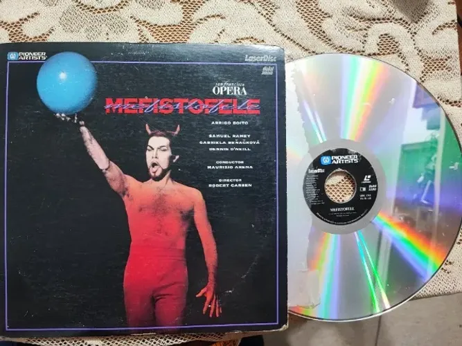 Disc Laser  duplo Opera Mefistofele.
