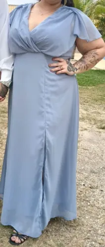 Vestido madrinha plus size