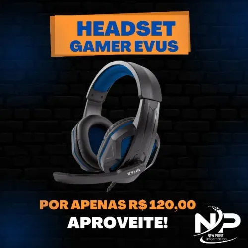 Headset Gamer Evus