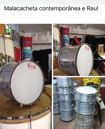Surdos ,caixas , timbals , repeniques 