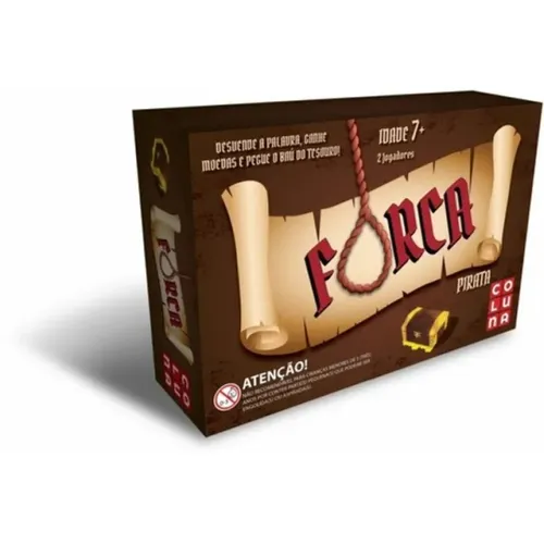 Jogo Da Forca Pirata C/tabuleiro 2190.