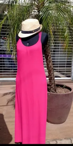 Vestido longo Forever 21 tam 42