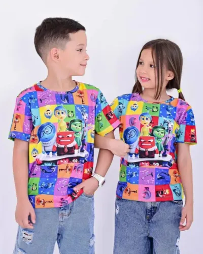 Camiseta infantil Divertidamente 