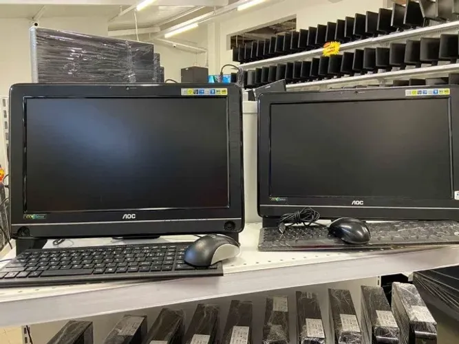 Computador All In One AOC AMD E-APU 08Gb DDR3 HD 500Gb Garantia e Nf-e