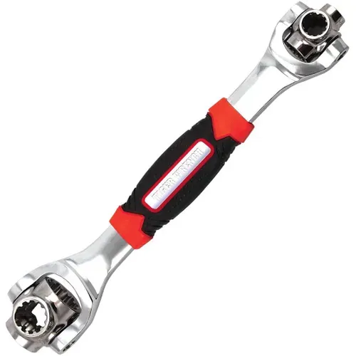 Chave kit 48 Ferramentas tomada Funciona com Spline Bolts, 6 Pontos, 12 Pontoo ou Métrica