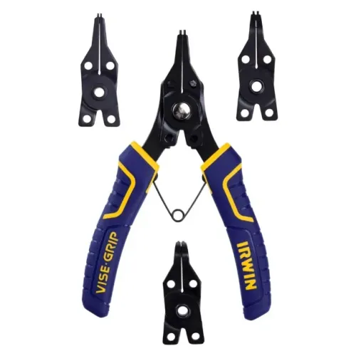 Jogo de Alicate para Anéis com Ponta Intercambiável Vise-Grip® 4 em 1 6.1/2'' 165mm Irwin