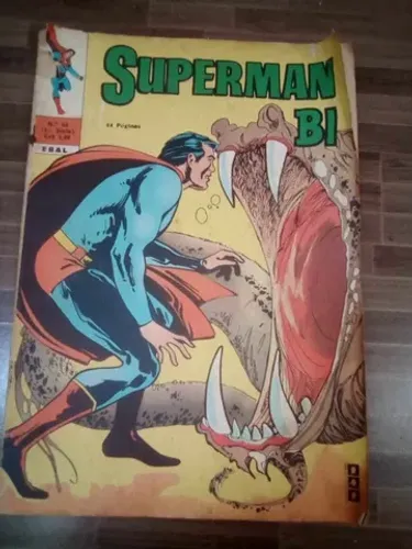 Revista Superman Super Homem de 1975 Editora Ebal Número 65 1 Série