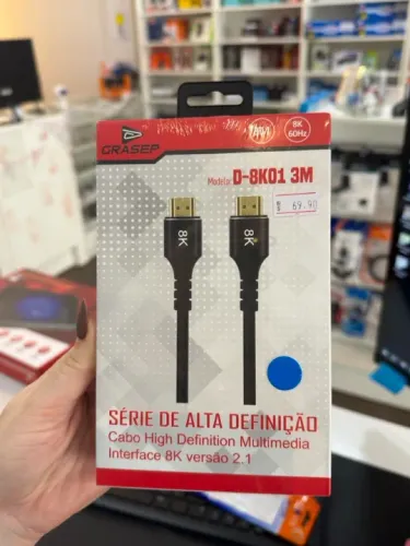 Cabo Hdmi 3m 8K 2.1