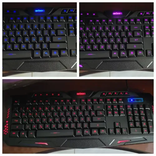 Teclado gamer top com led 