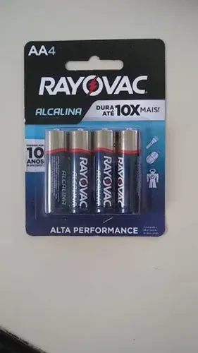 Kit Pilhas Rayovac Alcalinas Novas Na Caixa