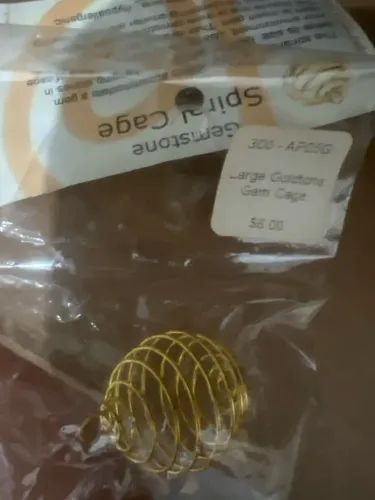 Gaiola Decorativa para Pedras Preciosas