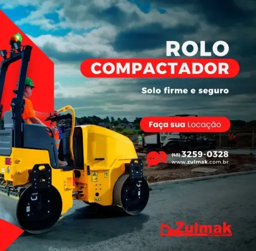 ROLO COMPACTADOR - LOCAÇÃO.