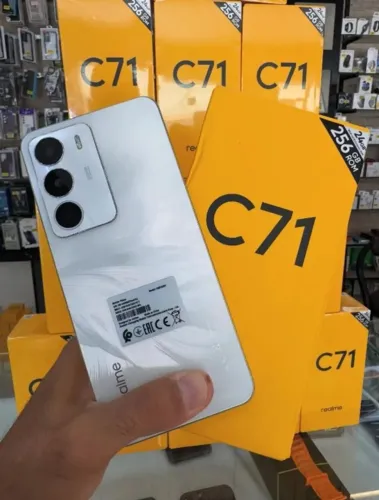 Smartphone Realme C71 Versão Global Com Nfc 4GB RAM 128GB Novo Lançamento