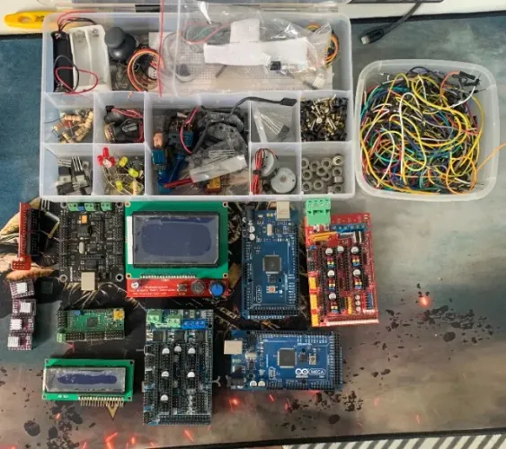 Kit Arduino varios itens