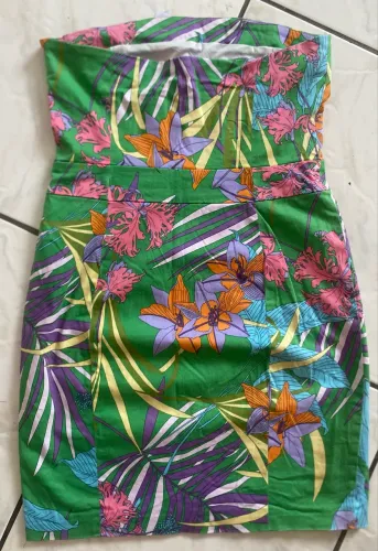 Vestido Tomara que Caia Estampado por R$ 24,99 - TAM P