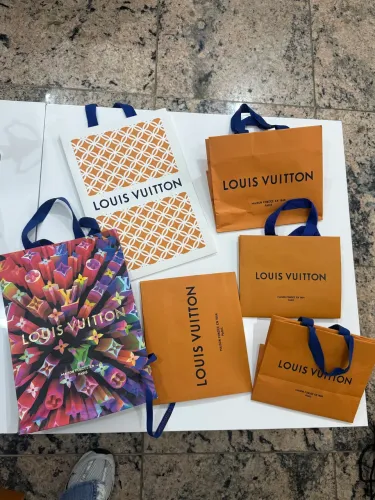 Conjunto de Caixas e Sacolas Louis Vuitton Originais 