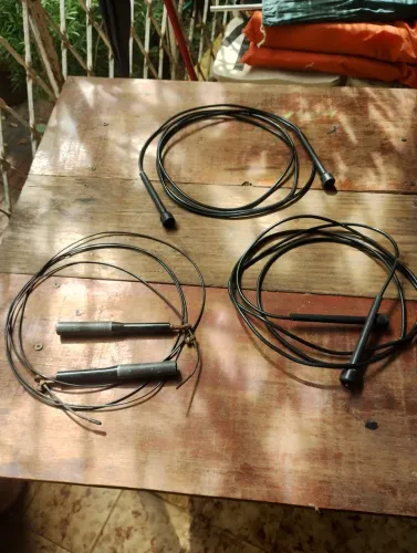 Kit 3 Cordas de Pular Profissionais