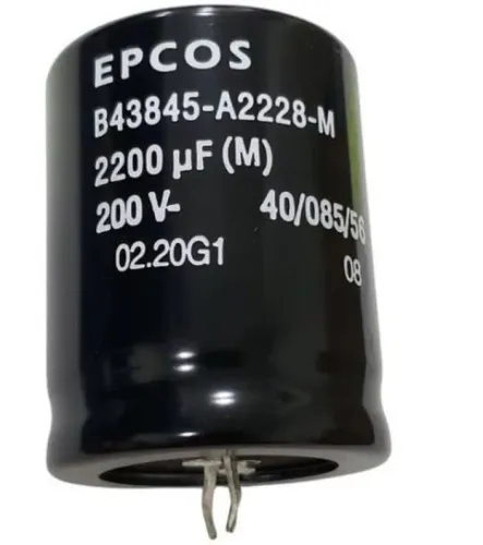 Capacitor Eletrolítico EPCOS 2200uF 200V