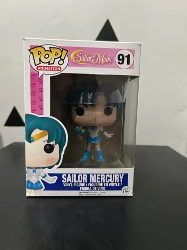 Funko Pop! Sailor Mercury #91 Original - CAIXA COM DETALHE