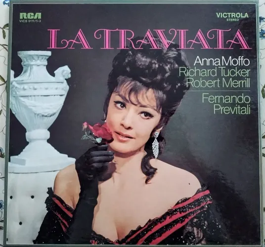 Box Edição Especial Vinil Lá Traviata Verdi Anna Moffo