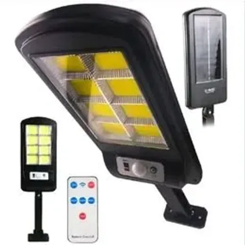 Luminária Solar de Led B-Max BM-8519 com Controle e 3 Função de Funcionamento