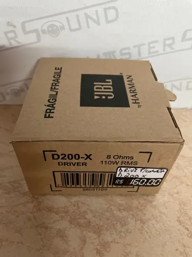 Driver jbl d200 x novo na embalagem 
