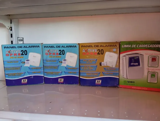 Alarme Residencial Active GPRS 20 Zonas