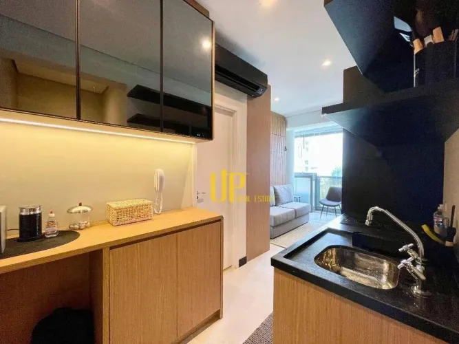 Studio com 1 dormitório para alugar, 26 m² por R$ 5.800,00/mês - Moema - São Paulo/SP