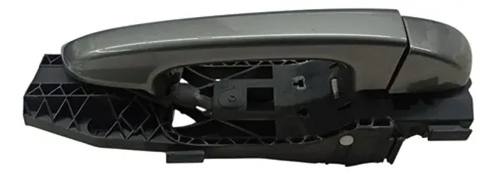 Maçaneta Porta Traseira Esquerda Porsche Cayenne 3.6 2016 - Cor Prata