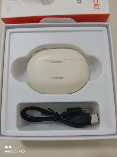 Fone de ouvido TWS Toocki - 50h de bateria!