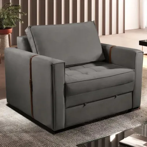 Sofá Cama de 1 lugar - Conforto e praticidade tt43