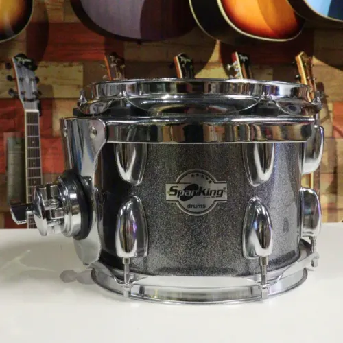 Tom 08 x 6.5 - 05 afinações com suspensão - Silver Sparkle