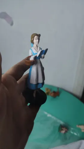 Miniatura bela da bela e a fera