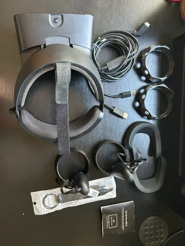 Realidade Virtual Oculus Rift S Preto Usado + Acessórios (Usado)