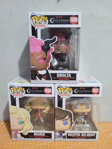 Funko Pop! Castlevania: Nocturne - Coleção 
