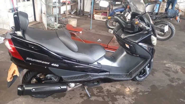 SUZUKI BURGMAN 400. MELHOR DA BAHIA