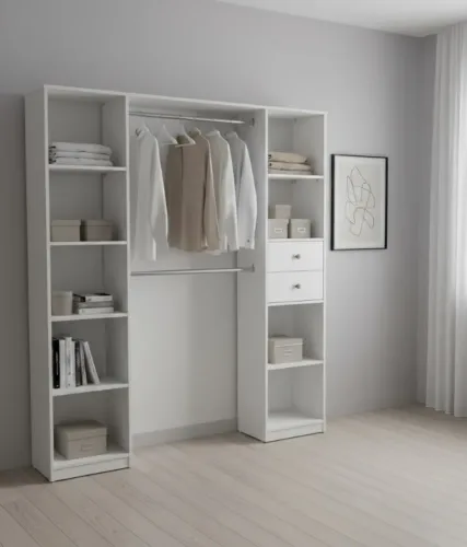 Closet casal 2 torres com gaveta