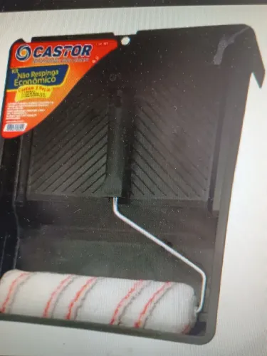 Kit pintura castor..23cm anti respingo