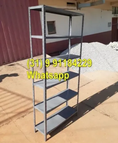 Estantes de aço 6 Divisórias Novas Frete grátis para BH 