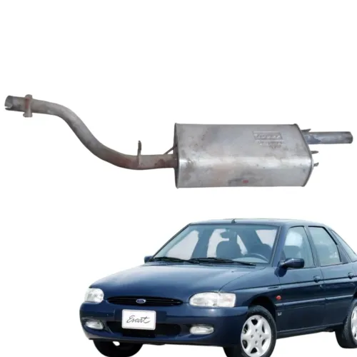 Escapamento Silencioso Traseiro Ford Escort Original