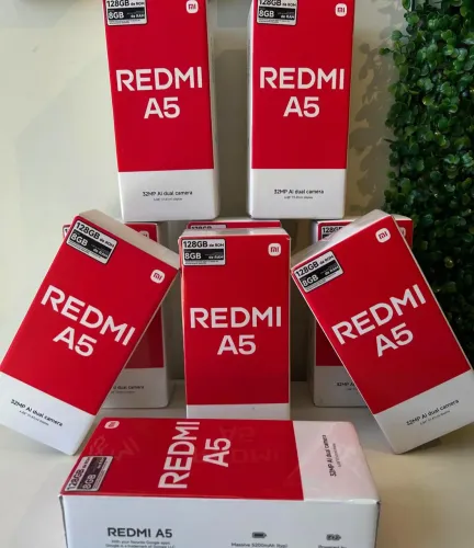 Celular Redmi A5 64+03 Ram Novo Azul Dourado Preto Entregamos Grátis