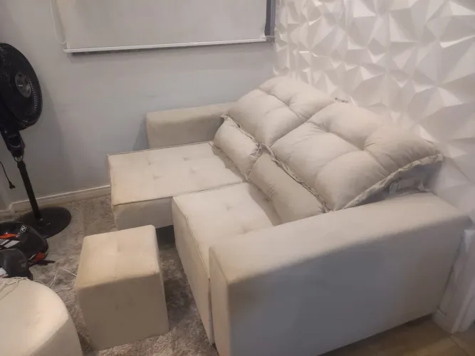 SOFÁ RETRÁTIL E RECLINÁVEL 2 LUGARES