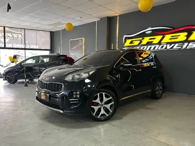 KIA SPORTAGE 2.0 EX AUT C/TETO 2017 PRETO