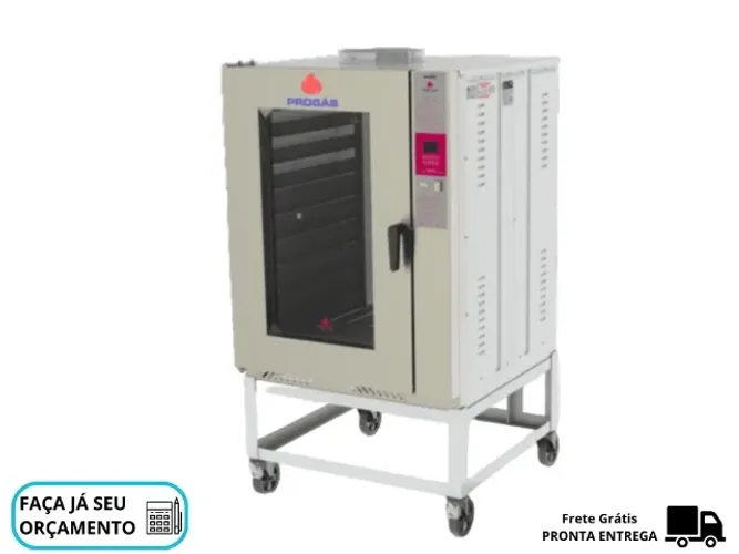 Forno Turbo 10 Esteiras a Gás Bivolt Novo